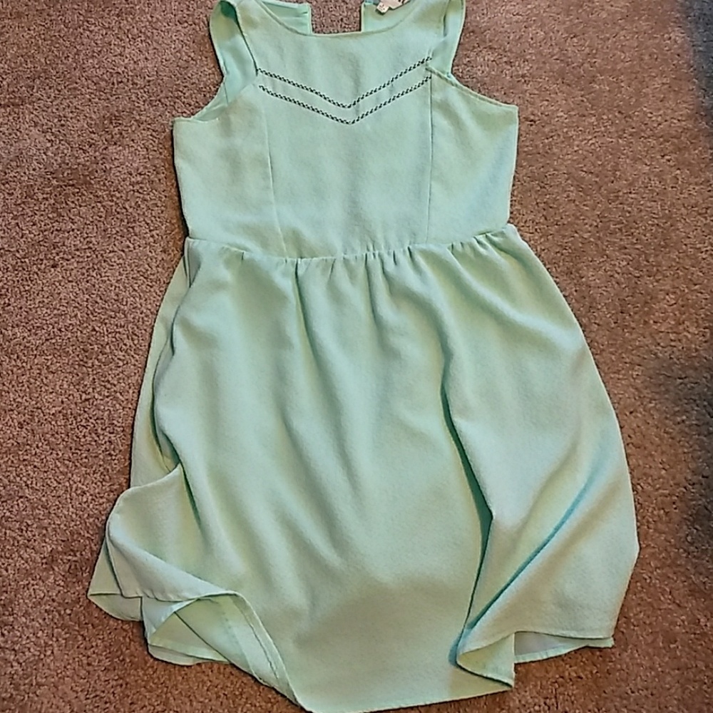 Olive oak dress
